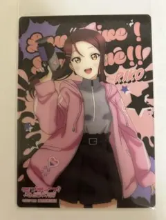 ラブライブ　Aqours クリアブロマイド　桜内梨子