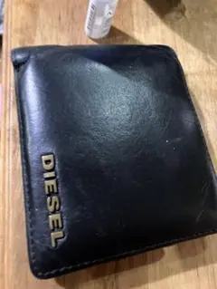 DIESEL 二つ折り財布 黒