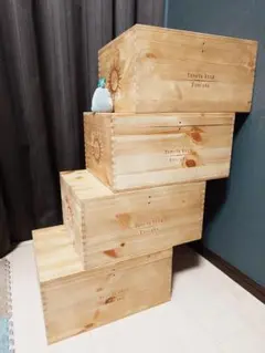 ♡ルーチェ♡木箱♡４箱まとめて♡