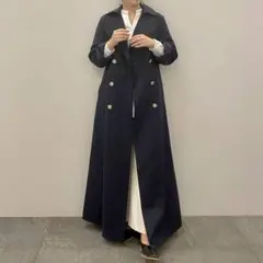 etretokyo ダブルブレストロングコート