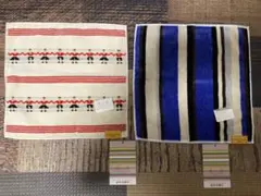 【LES TOILES DU SOLEIL】タオルハンカチ 2枚組 新品