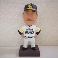 非売品 福岡ソフトバンクホークス 藤本博史 ボブルヘッド フィギュア