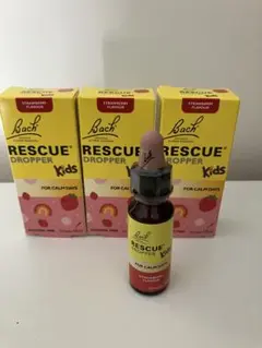 バッチ　キッズレスキュードロッパー　いちご味10ml 3本セット