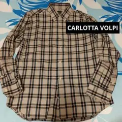 最終値下げ　イタリア製　CARLOTTA VOLPI メンズシャツM