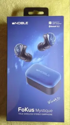 訳あり　NOBLE FoKuS Mystique ワイヤレスイヤホン Noble Audio FoKus Mystique レビュー｜音質最強TWS再び！FoKus