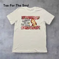 【1156】Tee for the soulTFTSTシャツ半袖白ホワイトL