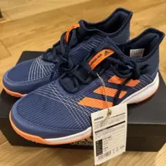 新品アディダスジュニアテニスシューズ24.5