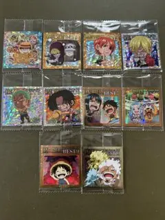 ワンピースウエハースシール名シーンコンプリートセット