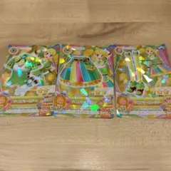 アイカツ ライムドリーム 3枚セット