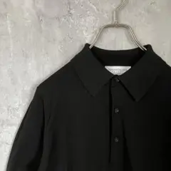 美品TOMORROW LANDシルクコットンニットポロシャツ SESIA