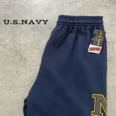 【BT071】U.S.NAVY SOFFE スウェットパンツ 軍関係者支給品 L