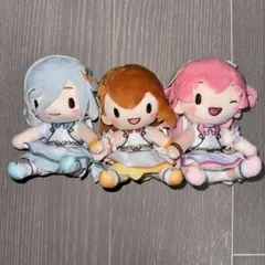 プロジェクトセカイ ふわぷち ミニぬいぐるみ 花里みのり 桃井愛莉 3種セット