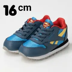 値下げ！Reebok スーパーマン スニーカー 16cm ✦同梱値引き頑張ります