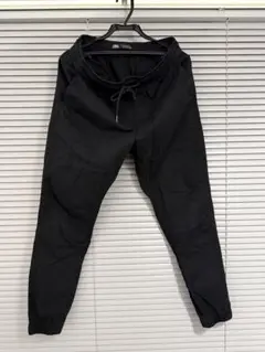 ZARA ブラック ジョガーパンツ M