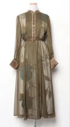 【定価28,600円】Ameri ★Ella Veil Dress ★オリーブ色
