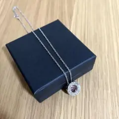 ネックレス 手作りスワロフスキー