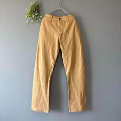 EDWIN／503ZERO［30］大人カジュアル◎高見えレザー調加工◎チノパン