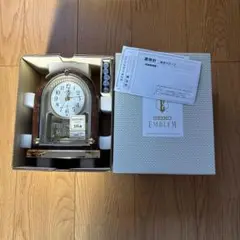 SEIKO EMBLEM 置時計 16曲メロディ