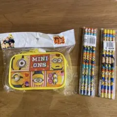 ミニオンズ ポシェットと鉛筆セット