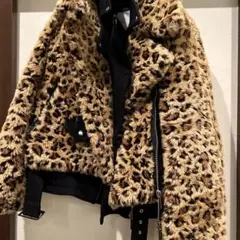 最終値下げ サカイ sacai ジャケット ジャンパー ヒョウ柄 レオパード柄