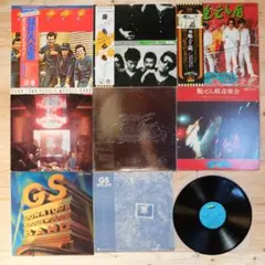 ダウンタウンブギウギバンド レコード7枚セット YC081811