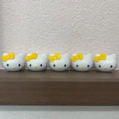 【 5個 】ハローキティ ゆびにんぎょう バスボール ミミィ×5 マスコット