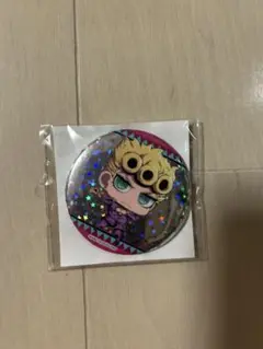 THE JOJO WORLD　ジョジョワールド　 【B賞 ホロ缶バッジ】ジョルノ