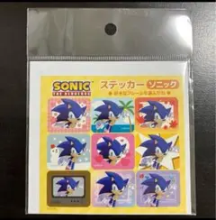大阪関西万博限定　ソニック　ステッカー　シール　SEGA