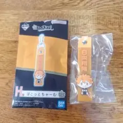 ハイキュー!! 一番くじ 日向翔陽 ぽこっとちゃーむ ラバーキーホルダー.
