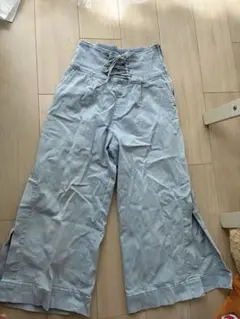 ライトブルー デニム ワイドパンツ CECIL Mc BEE