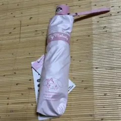 My Melody 折りたたみ傘 晴雨兼用 ピンク