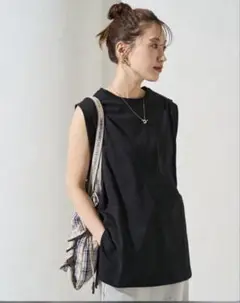 袖 インタック ノースリーブ Tシャツ　FREAK'S STORE