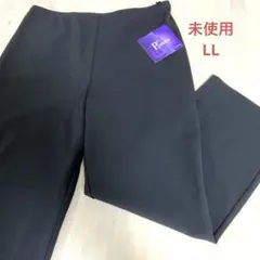 未使用　P pants ブラック スラックス　ＬＬ