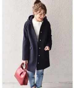 【SHIPS】HAMILTON LAMBS 2WAYフードコート SIZE36