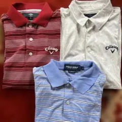 Callaway X Series ポロシャツ Mサイズ 赤他3点