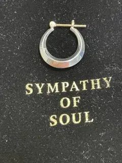 【未使用】SYMPATHY OF SOUL ピアス 片耳 K18 YG 箱あり SYMPATHY OF SOUL（シンパシーオブソウル）｜ピアス｜ゴールド