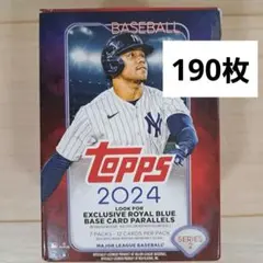【訳有り】 topps　トップス　ベースボールカード　190枚　ロイヤルブルー