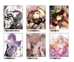 【新品 未開封品】アニメ 物語シリーズ キャンバスアート 全6種 コンプリート