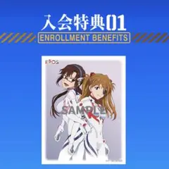 エヴァンゲリオン　キャンバスボード　マリ　アスカ　エポスカード　特典