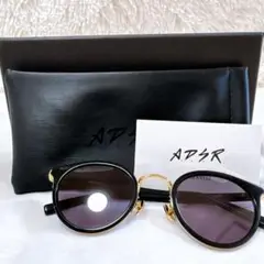 ✨極美品✨ A.D.S.R. サングラス REICH 01 ブラック ゴールド
