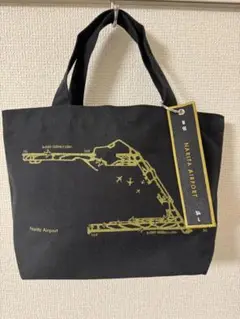 成田空港 地図デザイン非売品限定ランチバッグ +成田空港フライトタグ