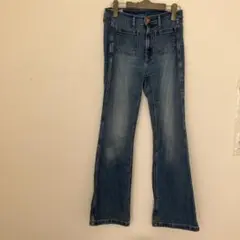 GAP フレアーハイライズ　ブーツカットデニム 27