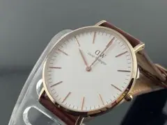 電池交換済み メンズクォーツDW ダニエルウェリントン動作品