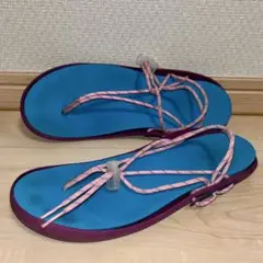 23センチ Columbia スポーツサンダル 青紫