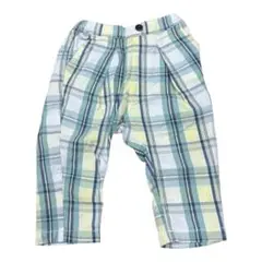 【美品】F.O.KIDS チェック柄パンツ　長ズボン　90cm