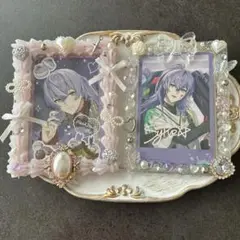 ホイップデコB8トレカケース【ピンク】【クリアラメ①】