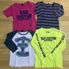 値下げ RADCUSTOM ラッドカスタム 男の子 130 まとめ売り 夏秋