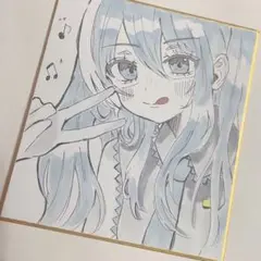 ☁️ 手描きイラスト 初音ミク