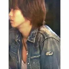 TMT×Antton 特別企画 山下智久着用 クラッシュデニムシャツ L