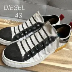DIESELディーゼルスニーカー　スリッポン 43メンズ27cm